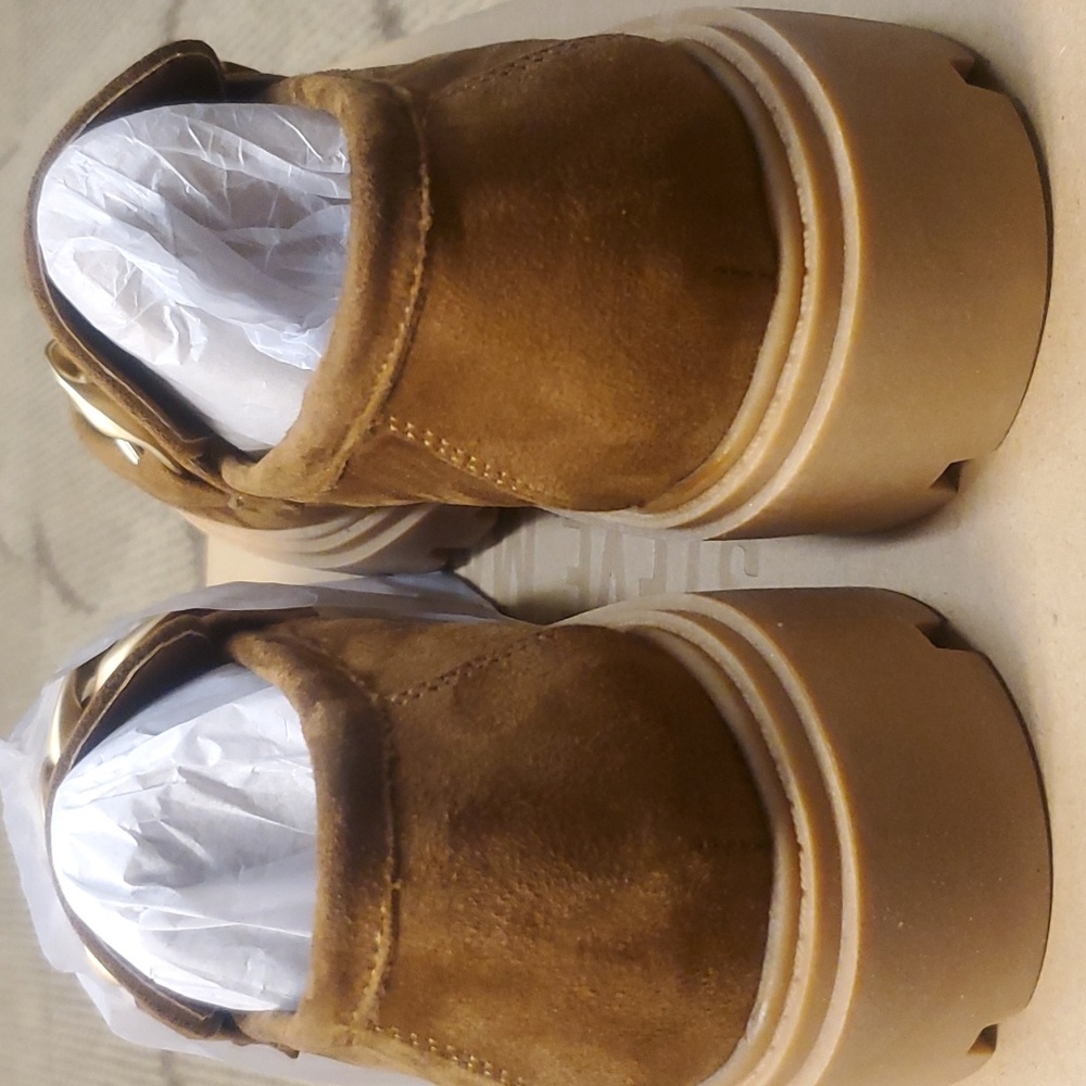 Steve Madden Katherine Chestnut Loafers - Picture 5 of 9